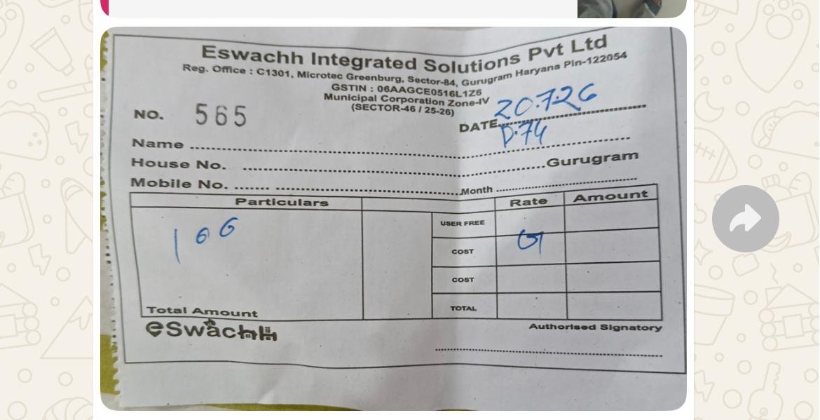 ramanmalik's tweet photo. @GST_Council 
Please read this in detail and inspect it very carefully। 

Forwarded as received on WhatsApp from a co resident of South City 2, sector 49 -50, gurugram।

👆यह एक garbage collection के vendor की Payment receipt है जिसको (शायद) RWA ने  South City 2 के D block में  garbage collection का ठेका दिया हुआ है (जैसा कि RWA के सतवीर जी ने confirm किया है)! 

मेरा सभी residents से अनुरोध है कि जो मैं कहना चाह रही हूँ कृपया कर के ध्यान से सुनें और स्वयं यह निर्णय करें कि क्या यह एक गंभीर एवं ग़ैरक़ानूनी कृत्य की तरफ इशारा करता है या नही?

मुद्दा यह है कि *इस payment receipt में mention GST no invalid है*! 

Vendor द्वारा रसीद पर गलत GST no अपराध की श्रेणी में आता है! यह तो मुझे लगता है कि हम सब को मालूम ही होगा!

मेरा RWA ख़ास तौर पर RWA के Treasurer and Internal Auditor से यह सवाल पूछना है कि vendor द्वारा दिये गए GST no की वैधता की जाँच करना क्या उनके job description में नहीं आता है? 

अभी कुछ ही दिन पहले हमारी internal auditor महोदया ने इसी ग्रुप पर बहुत मज़बूती  ने यह दावा किया था कि हमारा RWA diligently सभी vendors के important information को diligently verify करता है!

आपकी diligence का इससे बड़ा प्रमाण और क्या हो सकता है?

This looks like a pure scam of money on the name of GST। 

Please take needful action