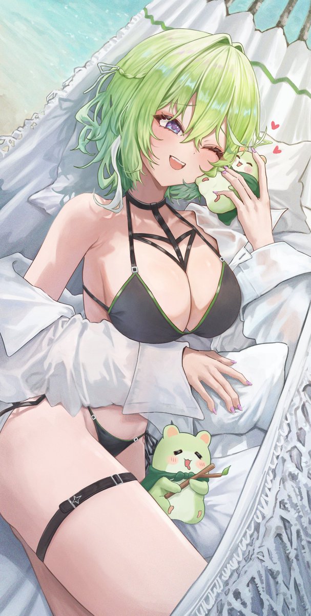 Aray_1010's tweet photo. 💚💚💚
#riko_art https://t.co/4wKI9jkdI9