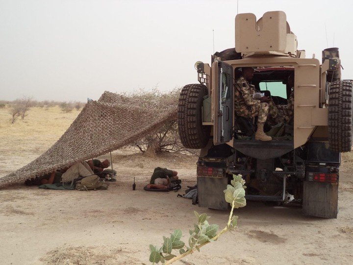 DefenseNigeria's tweet photo. Under Eeben Barlow's command, the 72 Mobile Strike Group became the Nigerian army formation Boko Haram dreaded the most.

The strike force was never intended to hold ground. Instead, it operated on the principle of relentless pursuit of the enemy. https://t.co/KgObMZBirz