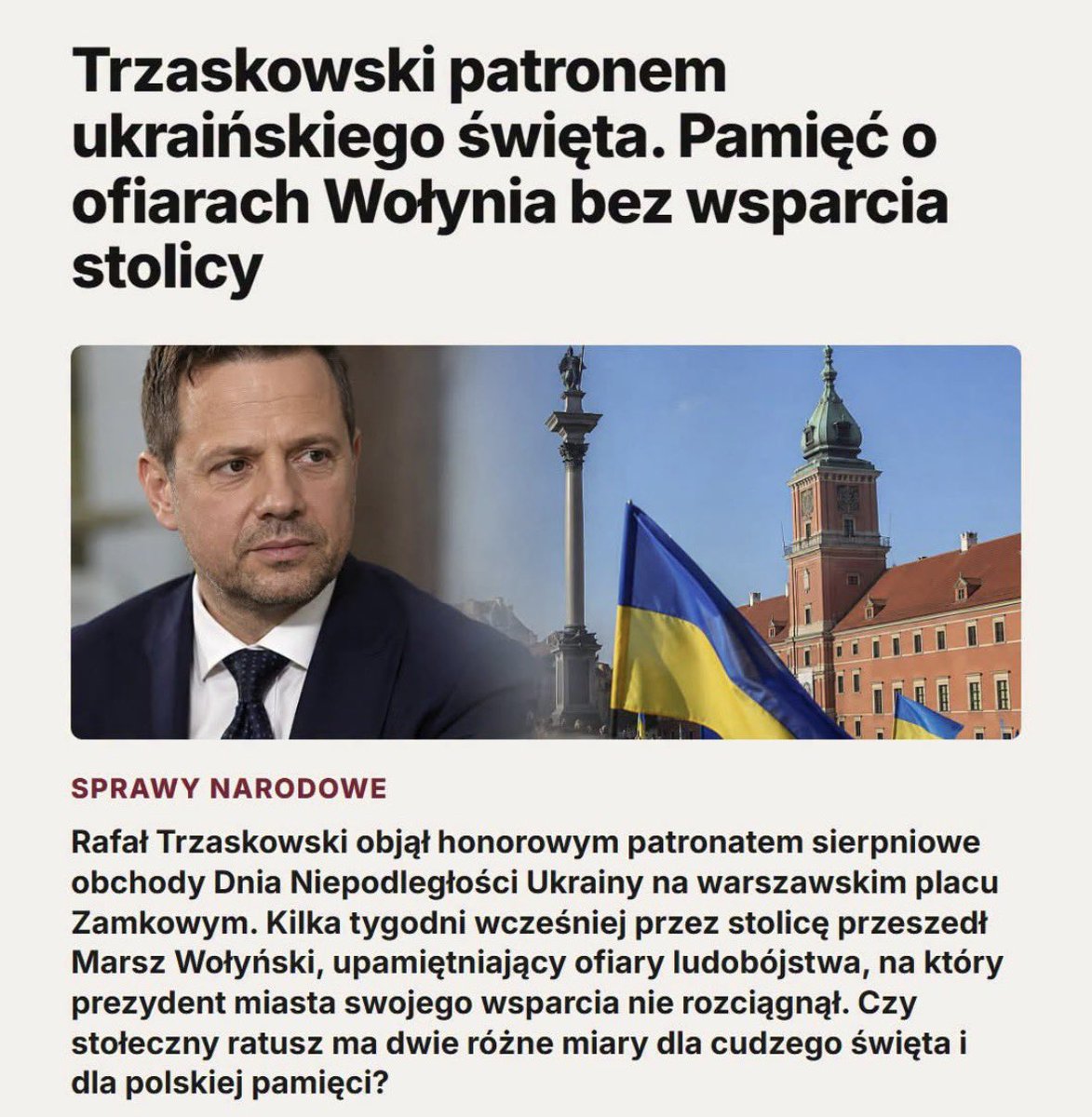 MaleckiAre2618's tweet photo. ❌Czy ludzie nie wstydzą się na jego głosować!
❌Antypolski Trzaskowski

#Polska #Polacy #tusk #rząd #konfederacjakoronypolskiej #konfederacja #braun #skandal #pis #bosak #KOjestantypolski #wrog #antypolskiko #trzaskowski #antypolskirzad #nie #hanba #dlaciebie #warszawa #stolica https://t.co/YR2iTxGNjE
