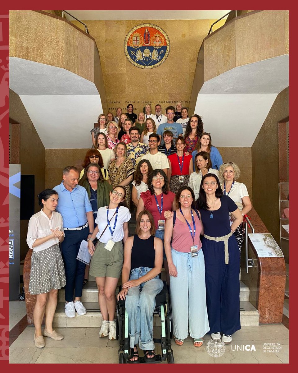 univca's tweet photo. Si è conclusa la 3ª edizione dei BIP di italiano per docenti e staff da 17 Paesi europei! 🌍🎓

96 partecipanti, 20h/settimana di lezione, lezioni online e tour tra Cagliari, Nora e Villasimius. 🌴📚

Grazie all'ufficio ISMOKA e al CIS! 👏

#ErasmusPlus #StudyInSardinia #BIP https://t.co/X60V3OQzIh