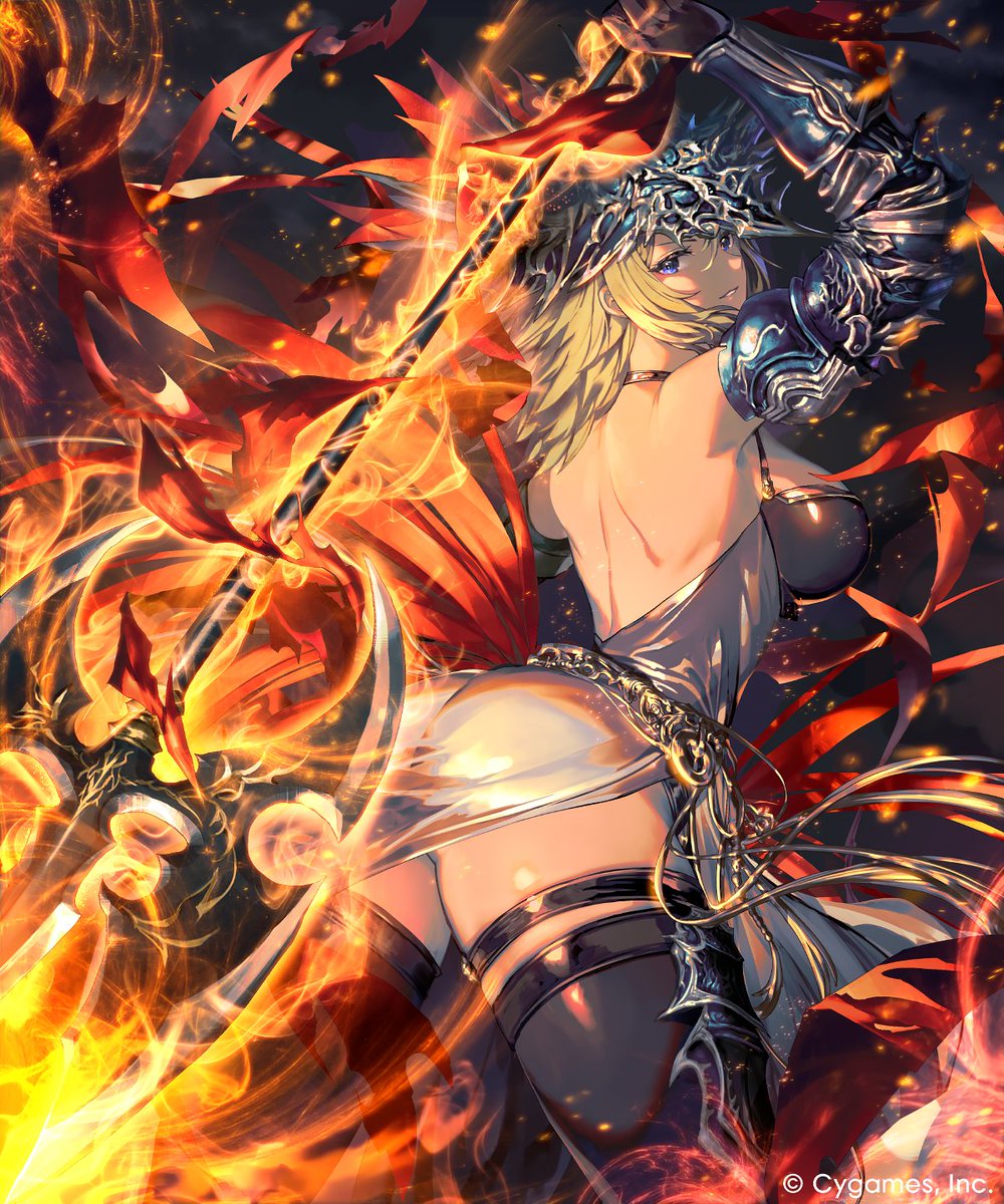 jyojyojyo_'s tweet photo. Shadowverse: Worlds Beyondにて「焦がれし炎将・マーズ」を描かせていただききました。 https://t.co/LYTP36P22M