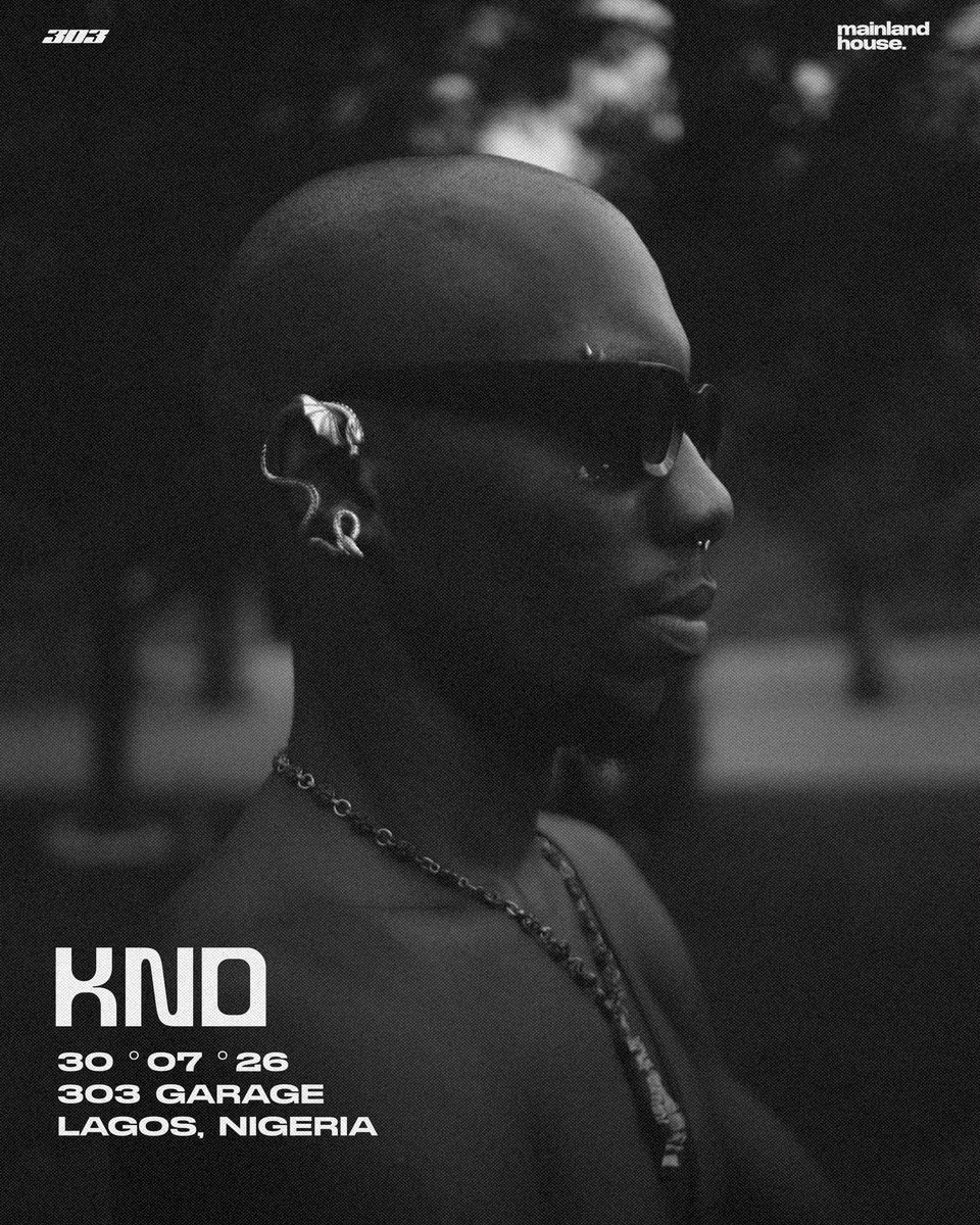 303garage's tweet photo. SPECIAL CHARACTER UNLOCKED: KND

Every good party needs someone who knows exactly what belongs in the room.

King Nonso Duke, Chief Curator of Mainland House, is joining forces with 303 Garage.

Good taste has entered the game. https://t.co/gpeG1g7fzq
