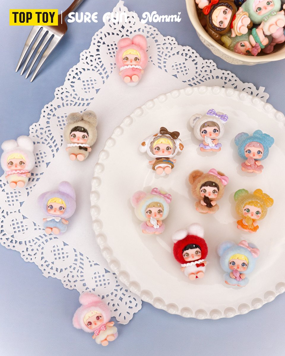 🍬Nommi-Sweetheart Plan Series Mini Figures Surprise Bag 💕 Nommi
