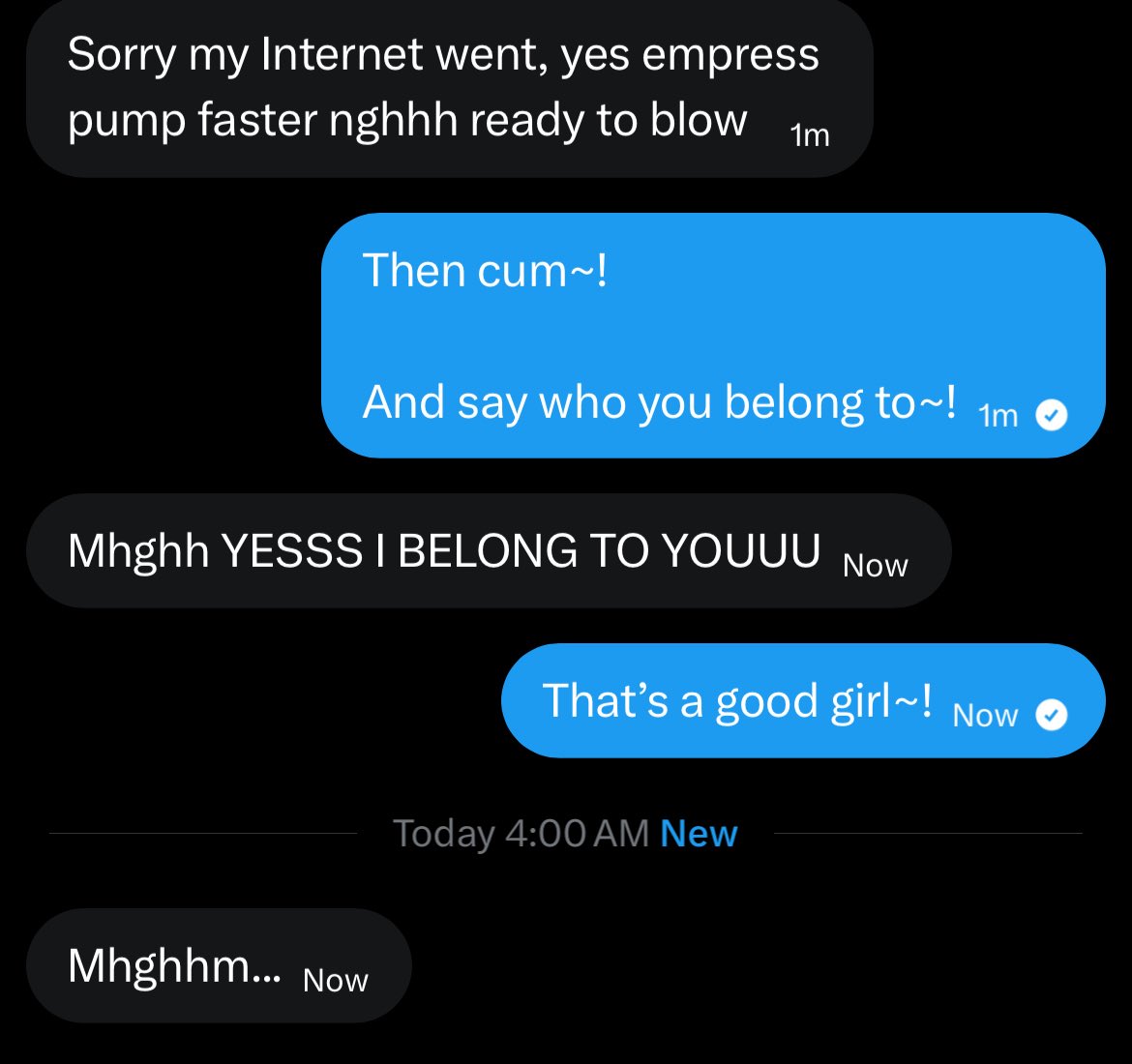 Tetodomme's tweet photo. A new failure of a domme

Y’all are so so adorable~!

I can’t wait to break the next..~ https://t.co/6CPZ0WEJ1W