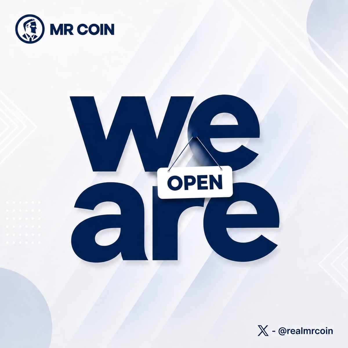 realmrcoin's tweet photo. Its a new week and we are open and ready to serve you

MR COIN is here to make your crypto journey smoother  whether you’re buying, selling, or swapping, we’ve got you covered.

Let’s keep it moving 
trade smarter, and with confidence.

https://t.co/1ZDTwmvz3G https://t.co/w1sGtfWcXc