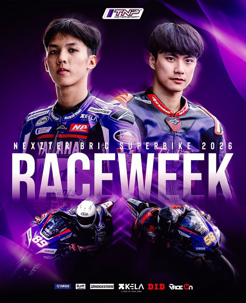 Ohmpawat_Family's tweet photo. ✨𝐋𝐈𝐍𝐄-𝐔𝐏 𝐍𝐄𝐗𝐙𝐓𝐄𝐑 𝐁𝐑𝐈𝐂 𝐒𝐔𝐏𝐄𝐑𝐁𝐈𝐊𝐄 𝟐𝟎𝟐𝟔 ROUND 2✨

31 June - 2 August 2026
𝐏𝐀𝐖𝐀𝐓 𝐂𝐇𝐈𝐓𝐓𝐒𝐀𝐖𝐀𝐍𝐆𝐃𝐄𝐄 
𝐒𝐔𝐏𝐄𝐑 𝐒𝐓𝐎𝐂𝐊 𝟏𝟎𝟎𝟎 𝐒𝐓𝟑 🏍️🏁
@ohmpawatt 

ลุยกันต่อ! 💜

#ohmpawat 
#BRICSuperBike2026 
#NEXZTERBRICSuperbike2026 https://t.co/l0QIolDCXN