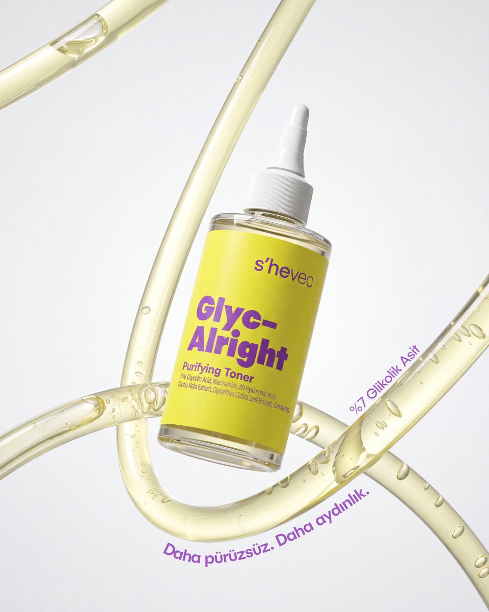 Shevectr's tweet photo. Yarınki ışıltı için, bu akşam Glyc-Alright. ✨

#shevec #GlycAlright https://t.co/03ZYvyL3me