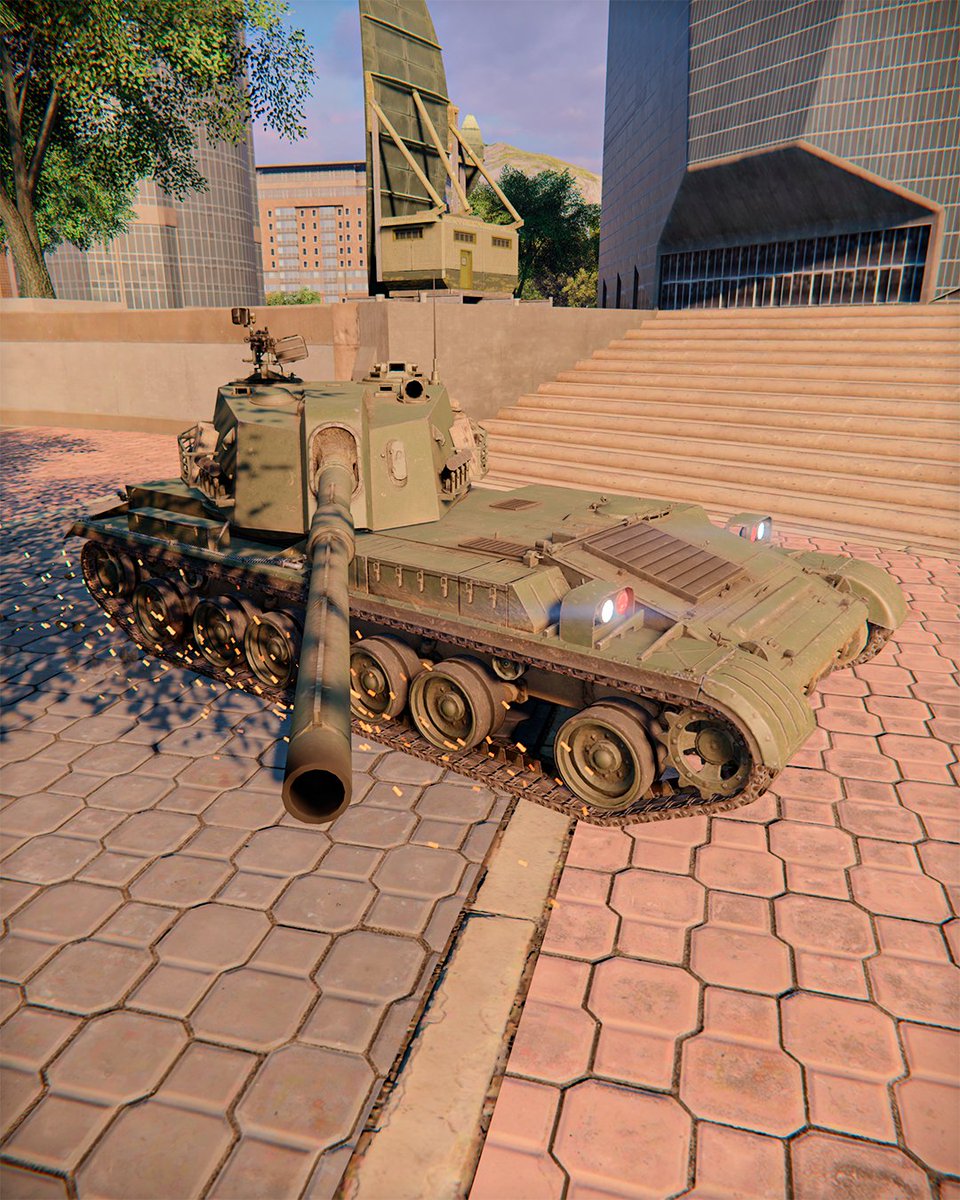 MWTankBattles's tweet photo. All speed, no armor, but a massive punch! 💥
The Chinese Tier III PTZ89 tank destroyer is coming to MWT!
⚡️ 4-second reload to keep the heat on
🎯 495 mm penetration with 11k damage per shot
🛸 Quadcopter drone armed with 4 ATGMs
Old school cool or past its time? 👇
#MWT https://t.co/cvss1SYkYB