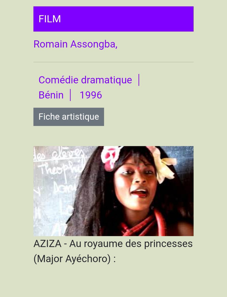 KayodeDino's tweet photo. Je suis tombé sur des petites séquences d'Aziza sur statuts WA d'un contact aujourd'hui, très belle nostalgie. Y'a pas quelq'un là bas pour faire un remake, la qualité des images pff.... https://t.co/WydTAHn6my