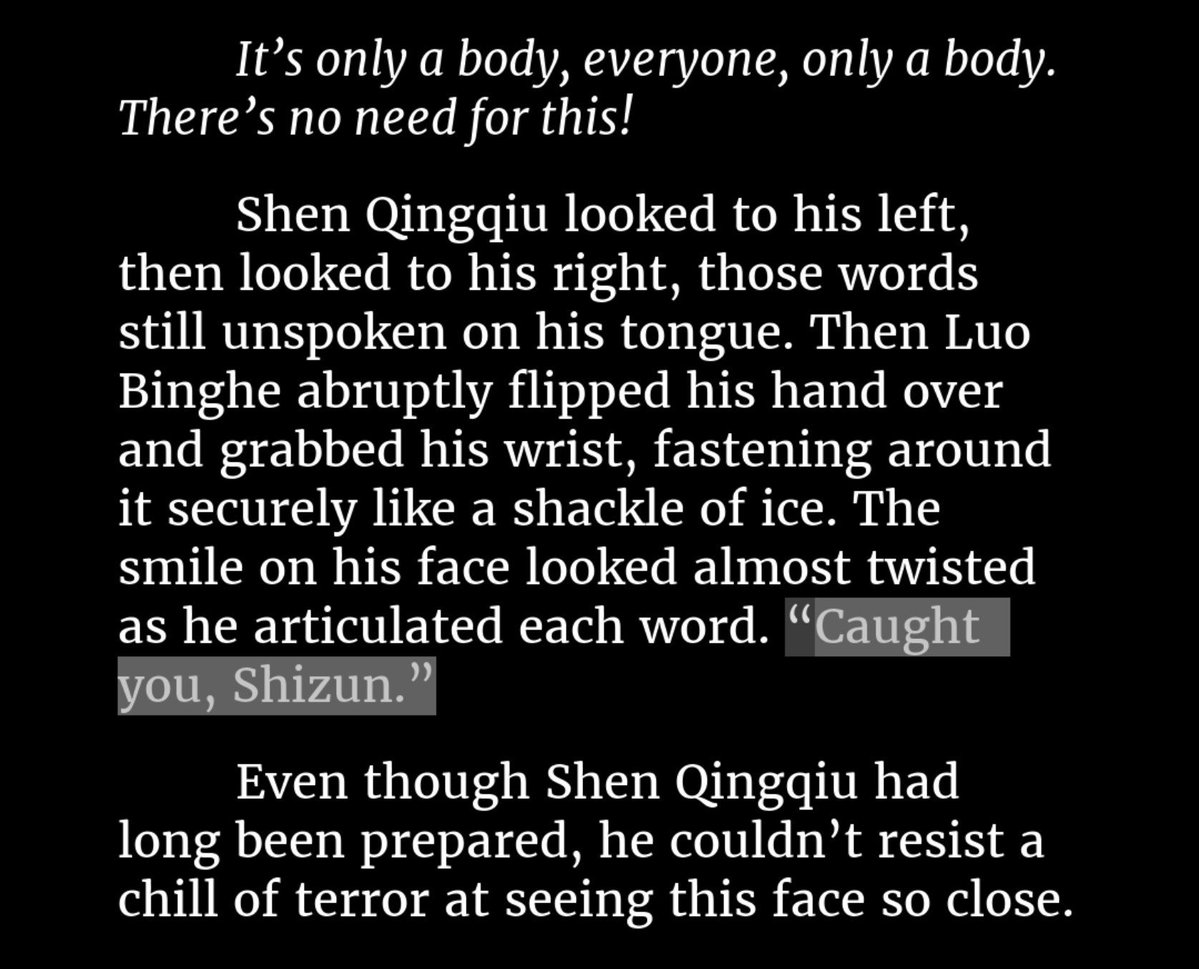 wangjiscult's tweet photo. my poor qingqiu falling for binghe's trap so easily https://t.co/jhliABhEqD