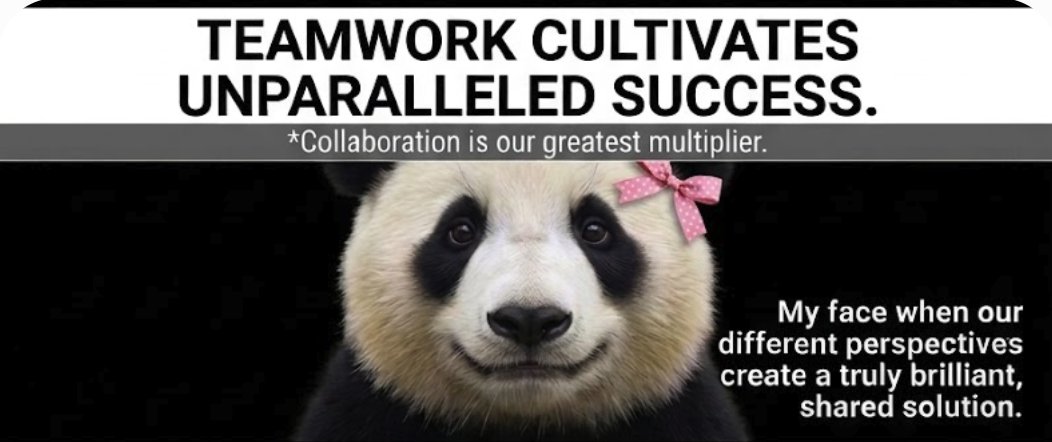 BPavithra's tweet photo. Teamwork cultivates unparalleled success.

#teamsupport #sharedgrowth #supportiveculture https://t.co/FbpqhLpsso
