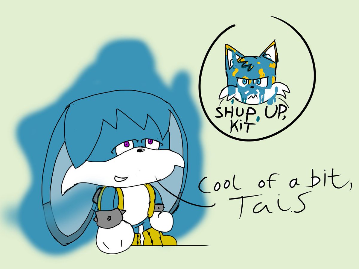 nevajnoKto9771's tweet photo. Just a prank and an act of stupidity.

#kitsunamithefennec #kit #tails #tailsthefox https://t.co/hZ3jJuz8ua