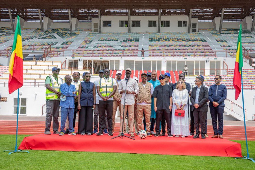 SyllaSori's tweet photo. Le @PR_Diomaye  satisfait du soutien déterminant de la République populaire de Chine dans l’organisation matérielle des @jojdakar2026 Le Sénégal accueille et l’Afrique célèbre.  https://t.co/xldOgXQ9ky https://t.co/LM1VWruPtZ