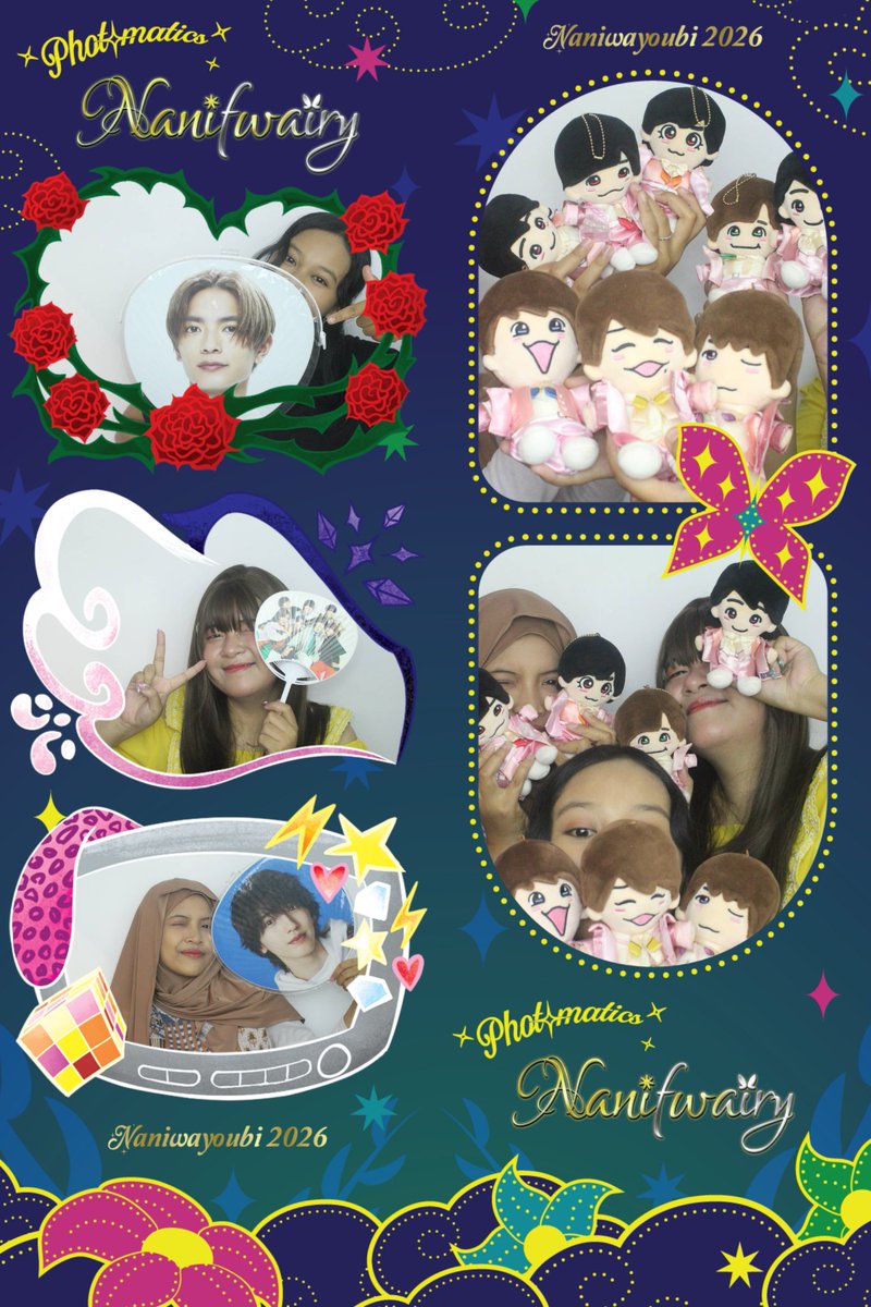 Kyoaraa_'s tweet photo. Karna belum bisa ikut event acaranya nya jadi cuma bisa ngeramein lewat photoboothnya🥳👏🎉
Makasihhhh udah ngadain event nya cantik bangett framenya🥹✨🦋🪄

With @micchikyo @naniwairoha728

Salam nanifam cabang suroboyo😎

@naniwayoubii
#ItsNaniwafwairyTime https://t.co/B6EGMLpy2E