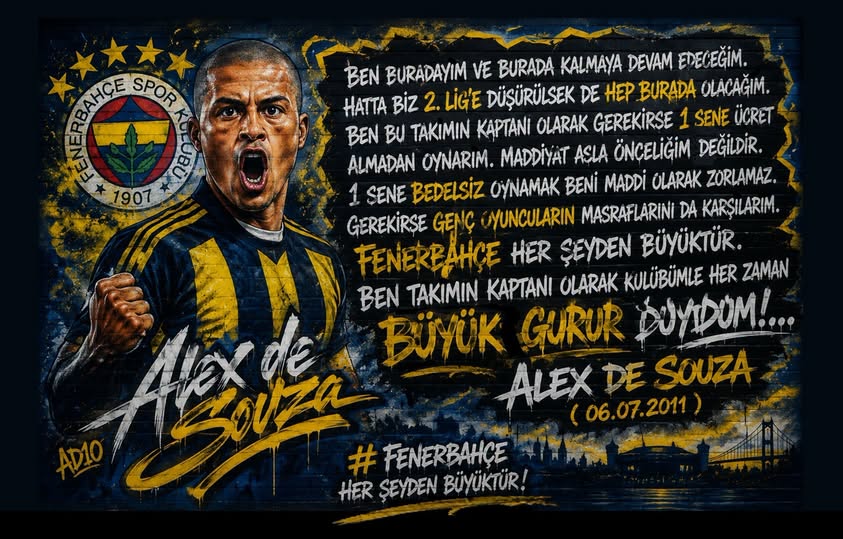 Alesta_7Bitirir's tweet photo. Bu camiadan adı Alex De Souza olan bir efsane geçti!... https://t.co/sceicnIE41