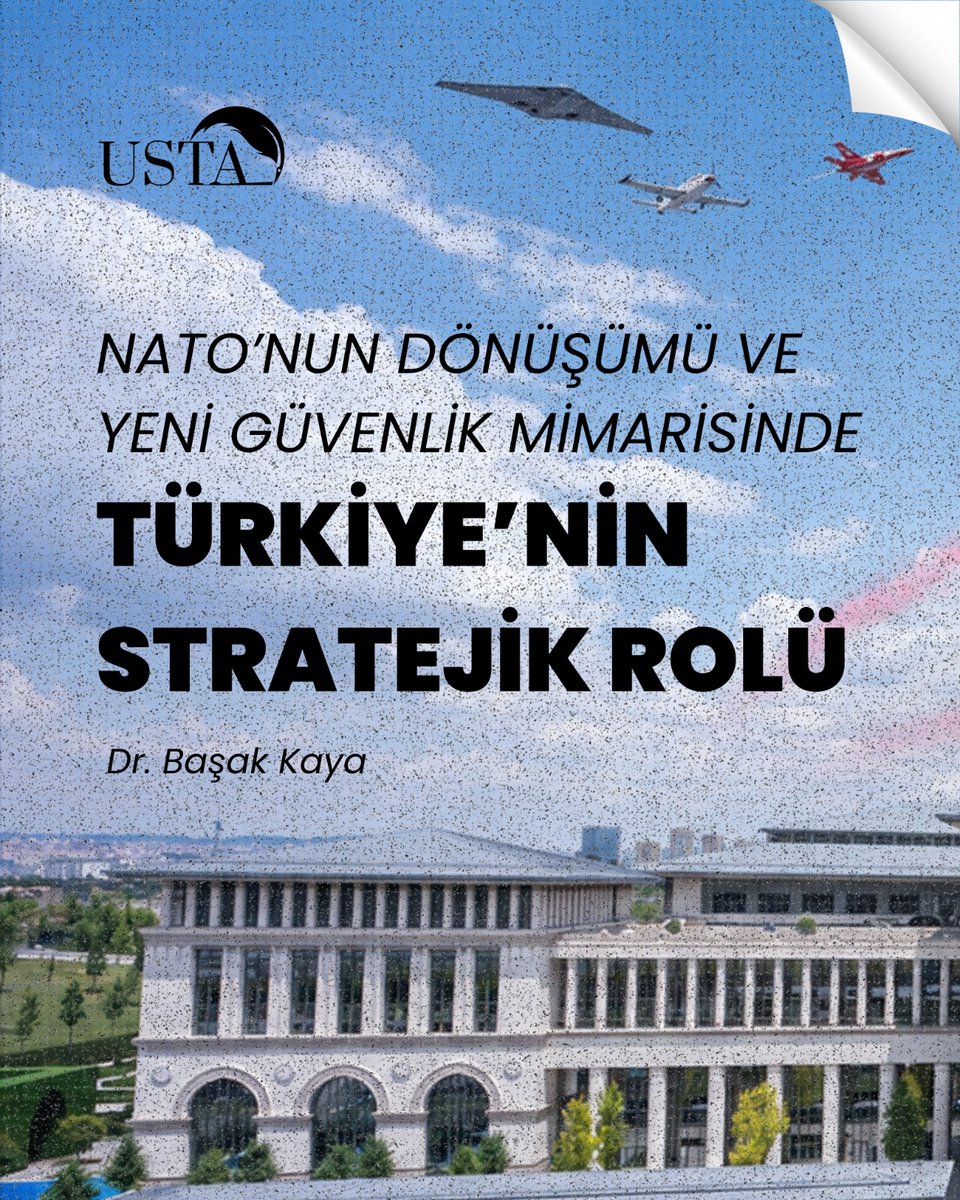 ustadorg's tweet photo. NATO’nun Dönüşümü ve Yeni Güvenlik Mimarisinde Türkiye’nin Stratejik Rolü

🖊️Dr. Başak Kaya, kaleme aldı.

📃Hemen okuyun ↙️ https://t.co/yQIBGPDE3j