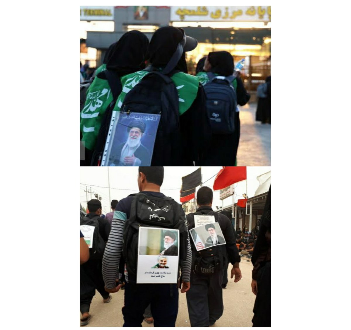 Miladkashii's tweet photo. داستان حرکت، شروع شد...
و هرکس بر شانه اش بار امانتی حس می‌کرد و آن را به دوش کشیده بود.
امانتِ به نیابت،
به نیابت از ابرمردِ تاریخ
و به نیت خونخواهی‌اش...
#اربعین_حماسی 
#یا_لثارات_الحسین https://t.co/BE2YYkt2VL