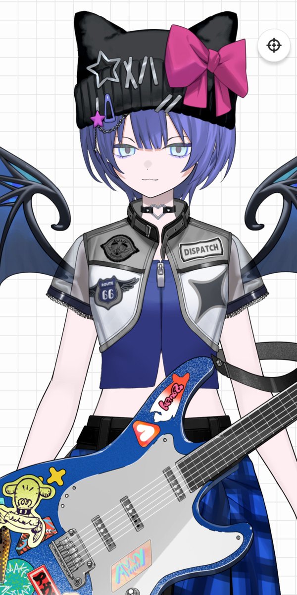 SatukiMea_Avvy's tweet photo. 治安悪めメロ女子作りたかったんだって(青色担当) https://t.co/hknSuvzSp8