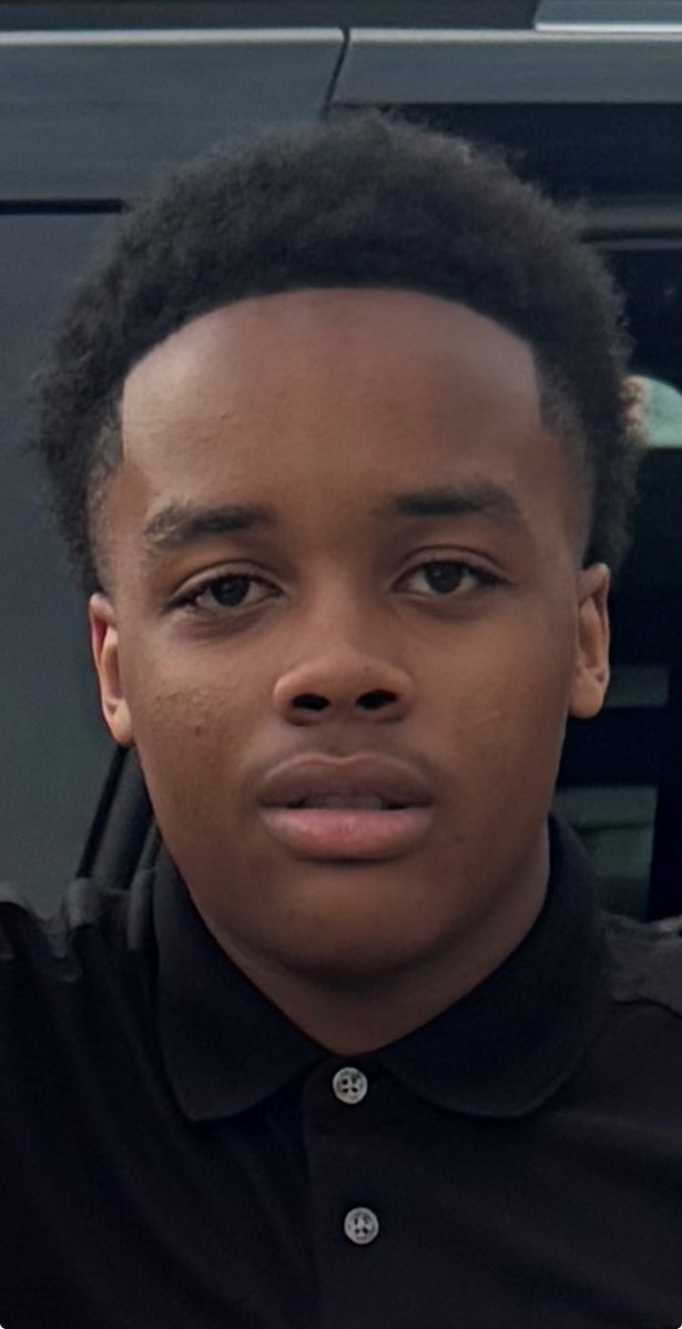 BaltCoPolice's tweet photo. #MISSING 14-Year-Old Davon "DJ" Wooden (5'06", 175 lbs) last seen in the Pikesville area on  07/25/2026 at 2AM wearing a black hooded sweatshirt, white t-shirt, black shorts, white socks, and black Nike shoes. If located call 911 or 410-887-1279. https://t.co/zJEnrp3vZq
