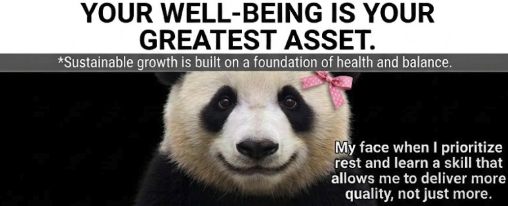 BPavithra's tweet photo. Your well-being is your greatest asset.

#Personalvalue #Healthyworklife https://t.co/EeWHeziJDj