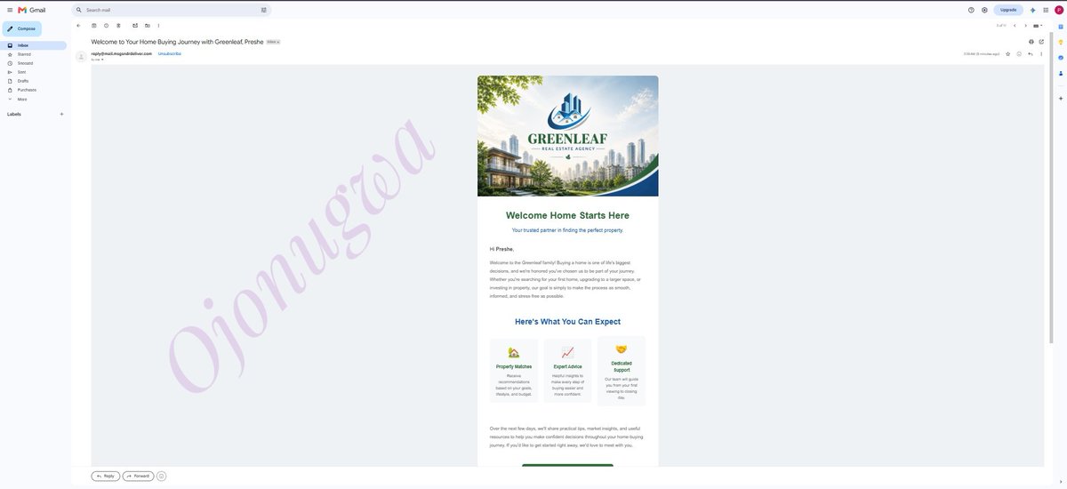Simladspecial01's tweet photo. Building smarter CRM automations with GoHighLevel. The system automatically:
Welcomes new buyer, Send educational email content,  Follows up SMS, Uses timed nurturing sequences, Encourages consultation bookings.
#GoHighLevel #CRM #Automation #NoCode #LeadNurturing #RealEstate https://t.co/qete2bry2J