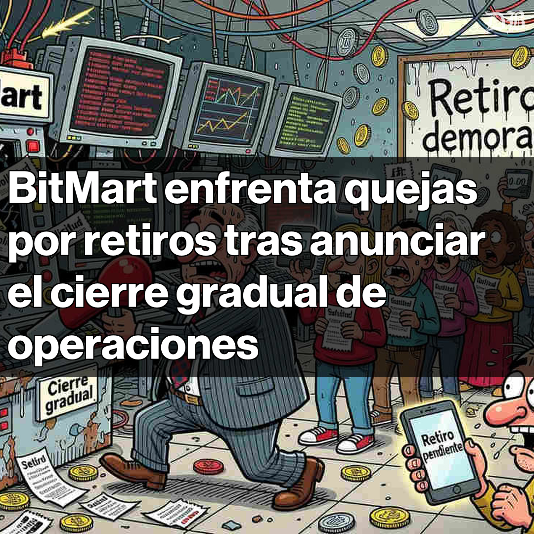 DiarioBitcoin's tweet photo. 🚨 BitMart en problemas 🚨

Después de anunciar el cierre gradual de operaciones, usuarios reportan dificultades con retiros.

Sin cifras claras ni respuesta oficial, crece la inquietud en la comunidad.

Los retiros son esenciales y cualquier demora genera preocupación.

Se requiere información urgente sobre plazos y requisitos para acceder a los fondos.

Los usuarios merecen transparencia ante esta situación crítica.