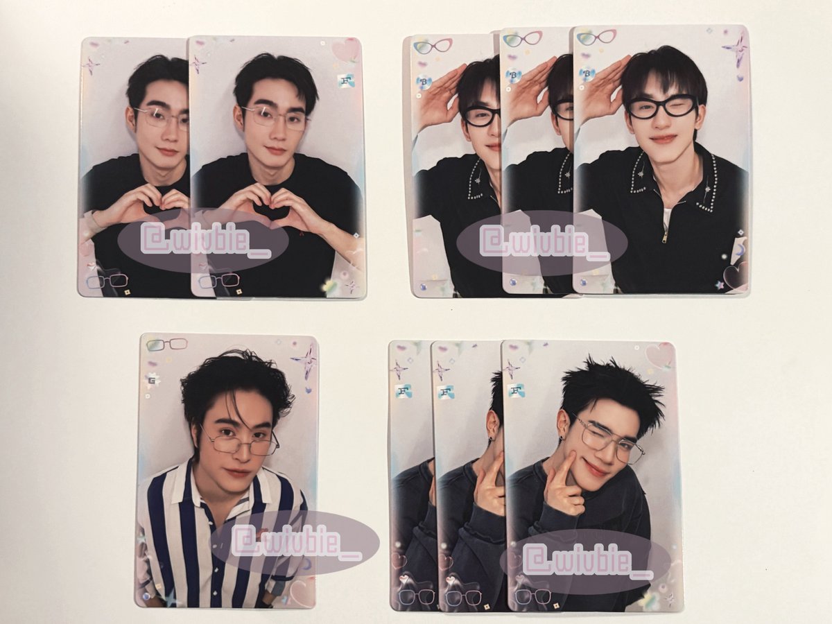 wivbie_'s tweet photo. 💟 การ์ด แว่น ฟอส บุ๊ค เจมิไนน์ โฟร์ท

❗️70฿ ทุกใบ 
❗️ส่งฟรี รับกี่ใบก็ส่งฟรี

#งานมหกรรมนิยายนานาชาติ2026xGMMTV
#ตลาดนัดgmm 
#ตลาดนัดGMMTV https://t.co/StCE4Dy1J6