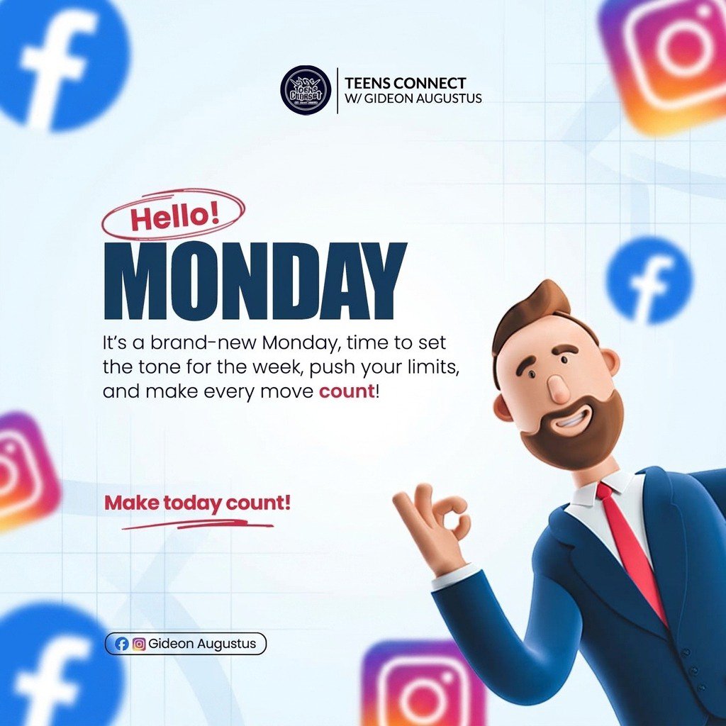 gideonaugustus's tweet photo. It’s a brand-new Monday!
A brand-new opportunity to grow, to learn, and to become better.

Don’t wait for the “perfect” day to start. Success belongs to the doers, not the thinkers.

Be intentional with today, because what you do today can set the tone for the rest of your week. https://t.co/Qtbpha1knk