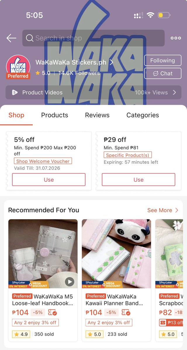 choitsumi's tweet photo. can you reco shoppee shops for journaling? — 

shop hazelle for personalized leather journal, meron na syang inserts na kasama tas every step is customizable for a realllyyy affordable amount (yung a6 ko nabili ko lang ng 500 ata tatlong inserts pa with add ons)

wakawaka for stickers and journal binders/inserts, washi etc.: https://t.co/dwiUvQDI8p

steve stationary for other binders inserts sticker books organizers anik aniks: https://t.co/UrY5soLT5Y

floraaaxxx ph for korean sticker sheets na usually makikita mo sa kr stationary shops, the more sheets u get mas mura sya: https://t.co/1JtGKOhWM5

if you are looking for any items in particular, lemme know! a lot of the stuff kasi i usually get talaga sa events like cses na may merchants, events like komiket kasi as a tactile person mas gusto ko nakikita muna quality and nahahawakan before ko ipurchase hehe

 https://t.co/skhZ1kUHsp