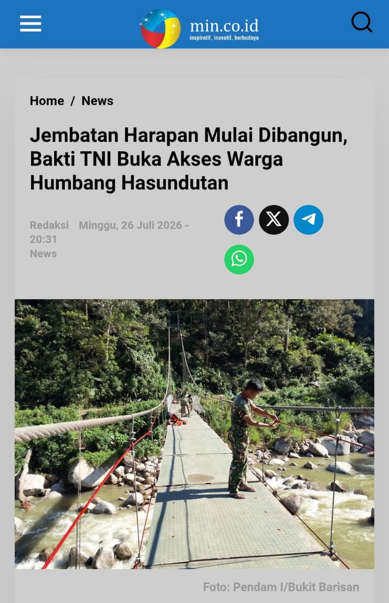 PantauTrend's tweet photo. Prajurit TNI turun ke sawah menolong petani dari penanaman hingga panen dengan penuh semangat kerjasama.

TakSekadar Jaga Wilayah https://t.co/65qkzdXadX