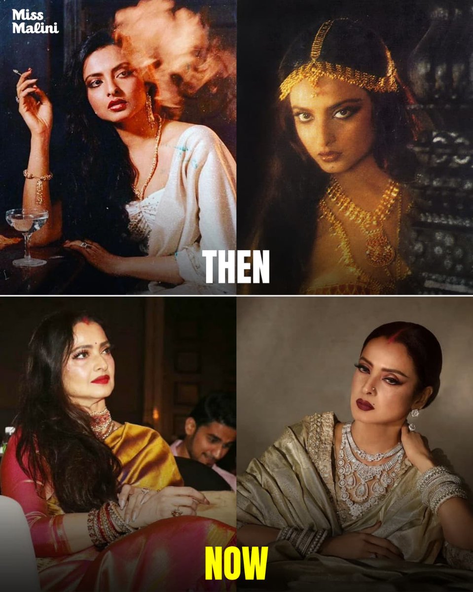 MissMalini's tweet photo. From timeless elegance to iconic grace, she defined beauty then, and she still owns it now ✨
#ThenVsNow #TimelessBeauty #EvergreenIcon #BollywoodLegend #Missmalini https://t.co/D54OC4Y2mW