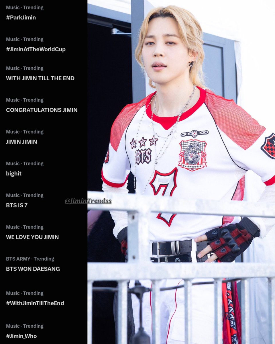 JiminTrendss's tweet photo. #JiminAtTheWorldCup
WITH JIMIN TILL THE END
CONGRATULATIONS JIMIN
JIMIN JIMIN
WE LOVE YOU JIMIN
#WithJiminTillTheEnd
#JIMIN #지민 https://t.co/wfaR4XwlW9