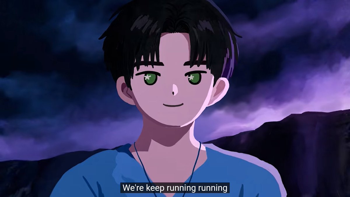 azcasky's tweet photo. Harin looking at Yonghoon knowing they're the only two with enough attack and power stat to actually beat the cloud adult monster 🤣 https://t.co/H2d3GPKazJ