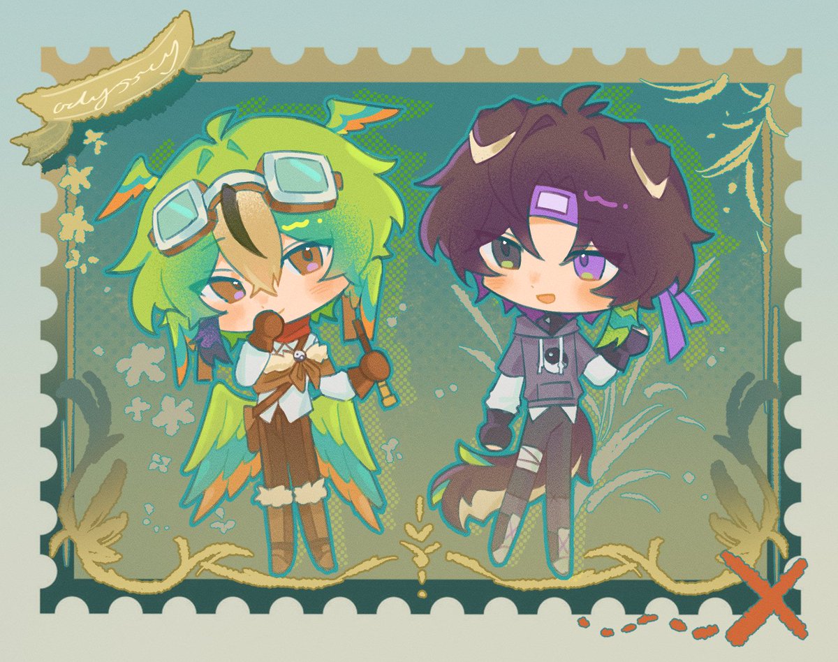 2nonyom's tweet photo. af attack for @twow09 !!

#wifiesfanart #parrotx2fanart https://t.co/DI05NzcLmW