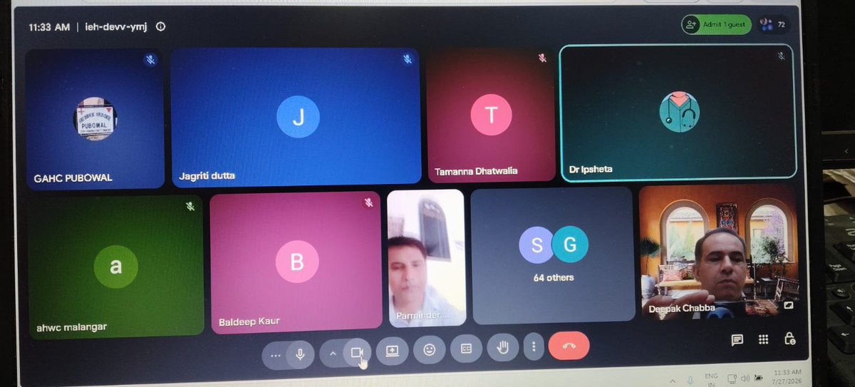 mission_hp's tweet photo. Online training session for Ayush vibhag of District Una Successfuly conducted by Deepak chabba District coordinator PMJAY District Una, HP @AyushmanNHA @devinder_kumar_ https://t.co/YhWAnqHklO