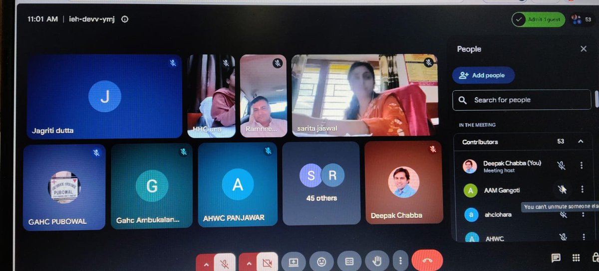 mission_hp's tweet photo. Online training session for Ayush vibhag of District Una Successfuly conducted by Deepak chabba District coordinator PMJAY District Una, HP @AyushmanNHA @devinder_kumar_ https://t.co/YhWAnqHklO