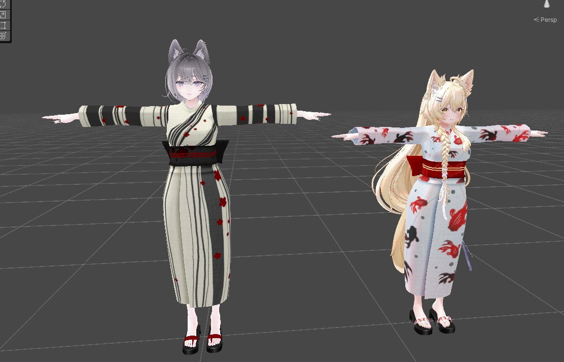 v1nc1jp's tweet photo. wip
まよちゃんとリンネちゃん用の浴衣衣装調整中👀
お楽しみに✨

#VRChat #Linne3D #MAYO_3D https://t.co/0MrMUfHFfa