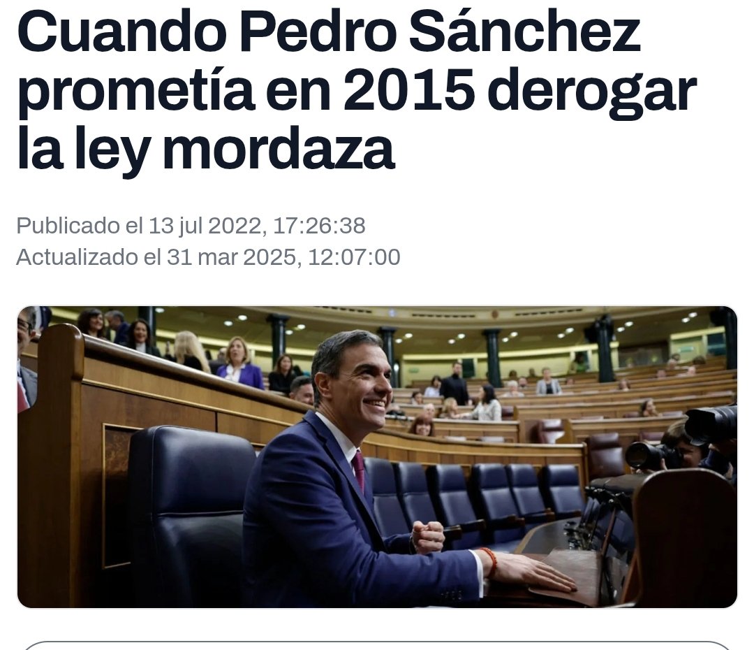 HiperidesAtico's tweet photo. @alemvelasco_xsi Urge cada vez mas,  hay que exigir al gobierno la derogación de la ley mordaza. De ahí viene todo esto, van con carta blanca arrasando lo que les da la gana. https://t.co/oLk16r0W4J