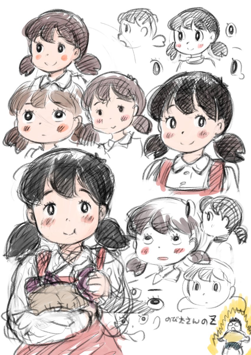 tekitoupoko's tweet photo. しずかちゃんの練習をしたやつです♪ https://t.co/fYG7zUMxqq