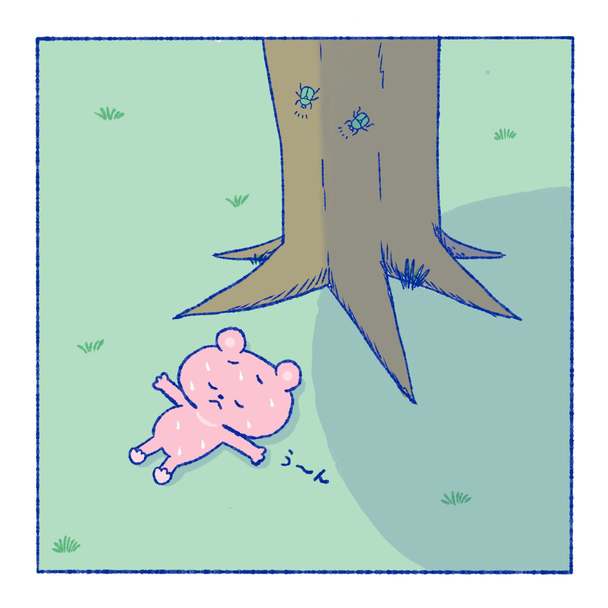 moto_ehon's tweet photo. こぐまくんとぼく⑱
「しんせつな虫」
🪲

#創作漫画 #マンガ #優しい #絵本  #comics https://t.co/KJouv9qEZc