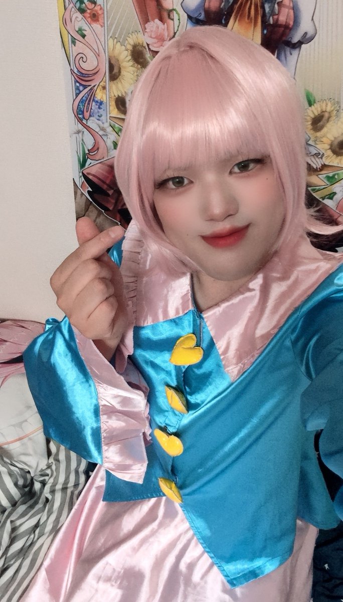 思えばさとり様の新しいウィッグ届いたので少し加工して試着してみまし