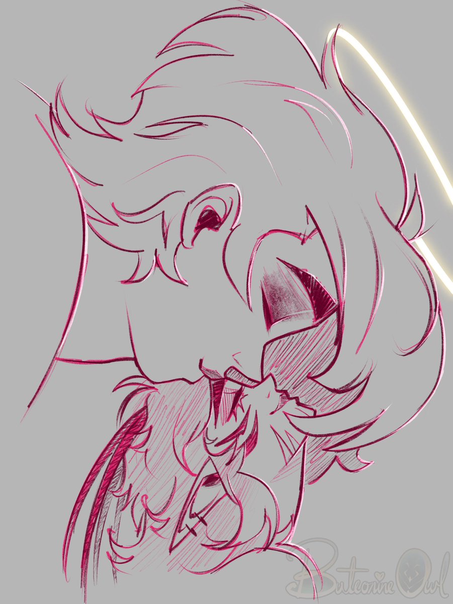 ButeonineOwl07's tweet photo. Don’t mind me, just practice doodling romantical fluff with Abel and Kiora 👉👈
Kiora belongs to @Daddy_Toffee 

#HazbinhotelAbel
#Abel https://t.co/xDDdJ5x4eT