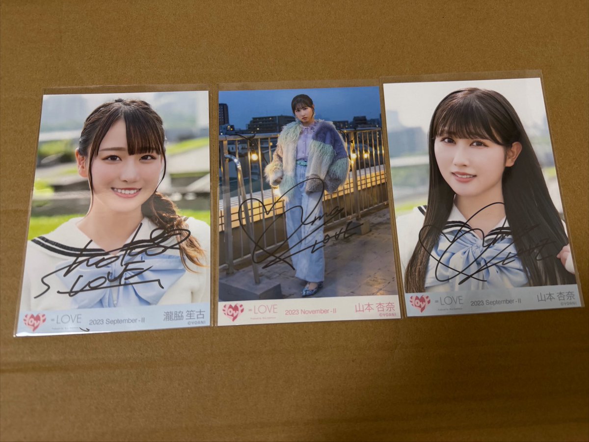 luvll05's tweet photo. イコラブ トレ 直筆 生写真 買取

譲 画像 瀧脇 山本

求 K  ご提示ください

金額記載のうえ、お気軽にDMまでご連絡ください🙇🏻‍♀️ https://t.co/CLDpehPngQ