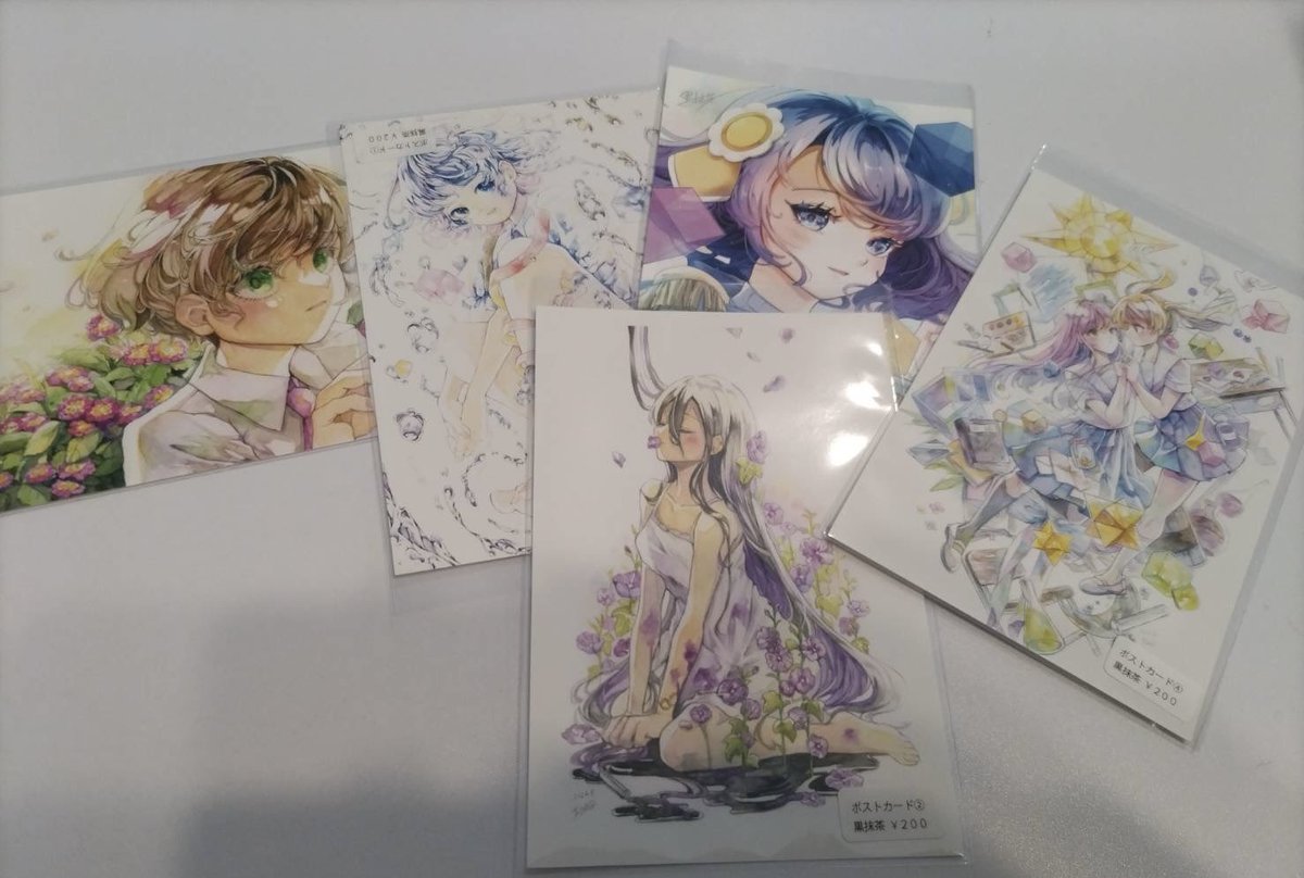 InnocentGrey FLOWERS 画展　ポストカード InnocentGrey FLOWERS 画展 ポストカード FLOWERS ポストカード