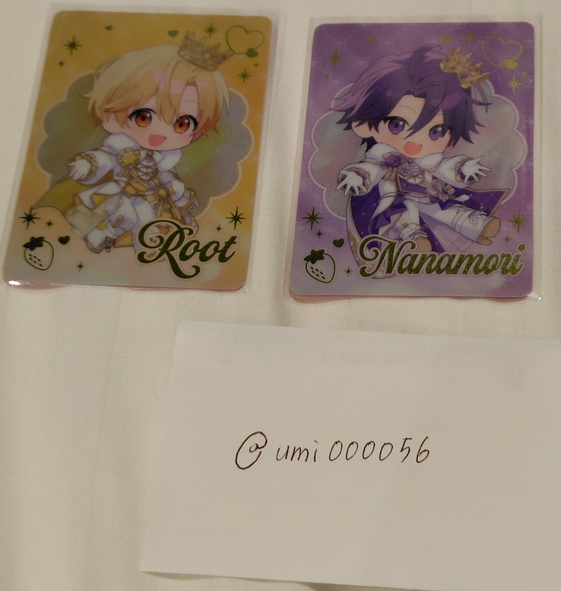 umi000056's tweet photo. すとぷりグッズ交換　コレカ

（求）💜🐰くん等身×1
　　　💛🐹くん等身×1

（譲）💜🐰くんデフォ×1
　　　💛🐹くんデフォ×1

⚠️💜🐰⇔💜🐰、💛🐹⇔💛🐹
の交換を希望しております。
東京公演手渡し手渡し≫≫≫郵送

条件厳しいかと思いますが、お気軽にお声掛けください。
#すとぷりグッズ交換 https://t.co/li1DwEW8NF