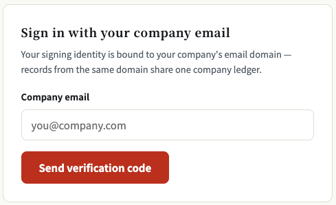mysignet's tweet photo. A build decision I want on the record: verifying a signature on Signet requires no account. No login, no email, no trial. Drop the file in at https://t.co/h5NDLamnPK and you get an answer.

The reason is simple. The person who most needs to check a document is almost never the person who signed it. It's the client receiving the report. The regulator reading the filing. The journalist handed a memo.

If I made those people sign up first, most of them wouldn't. And a proof nobody can check isn't a proof.

So verification is free forever. That's not a launch promotion I'll quietly walk back — it's the part that makes the rest of it mean anything.

Free for companies → https://t.co/rnGuOLfeeT