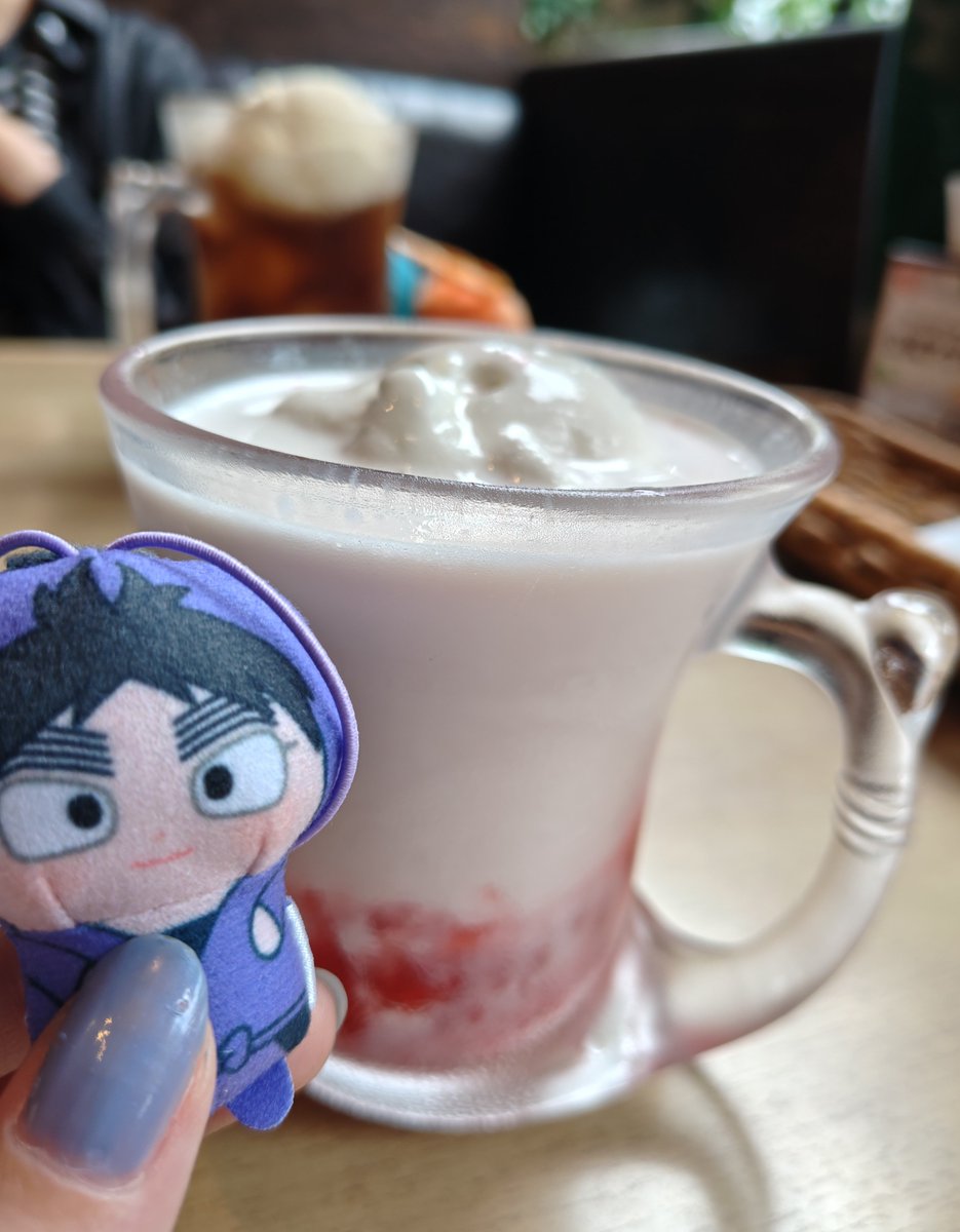 sgr_ca's tweet photo. ビスコさんとご飯してお喋りして楽しかった🫶
やりたいこととかお話しできてよかった！いっぱい遊びたい！！
お渡しミッションも完了です✌️ https://t.co/wgORMN4jxg