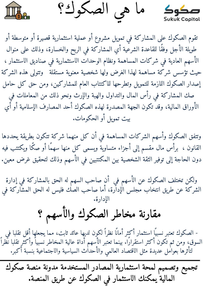 FutrueGlimpse's tweet photo. أشهر 4 منتجات استثمارية مع شرح لكل منتج

- الأسهم
- الصكوك
- صناديق المؤشرات المتداولة
- صناديق الريت https://t.co/OqBgLhZV3a