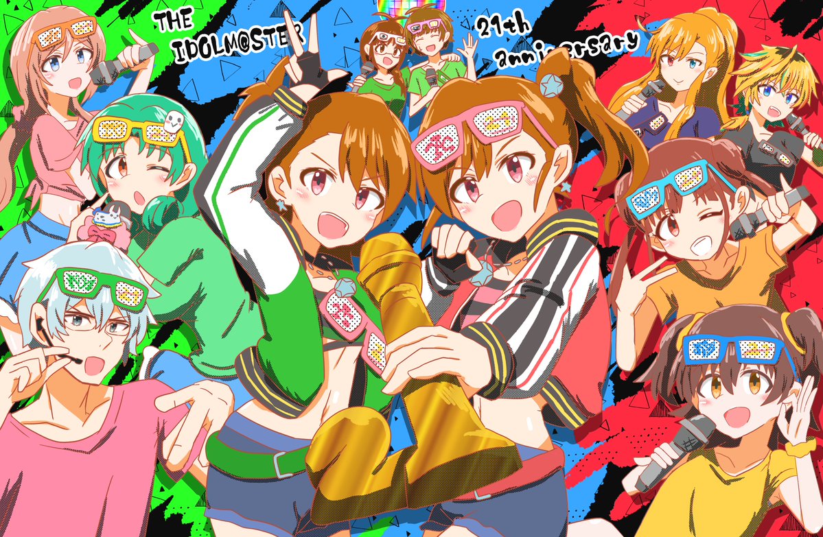 iLust5086's tweet photo. C'mon！21ちゃん姉ちゃん Get a Chance🎤
#アイマス20周年イヤー #アイマス20周年ありがとう https://t.co/lHIa9NaToV